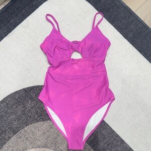 Old Navy Fuchsia One-Piece Swimsuit